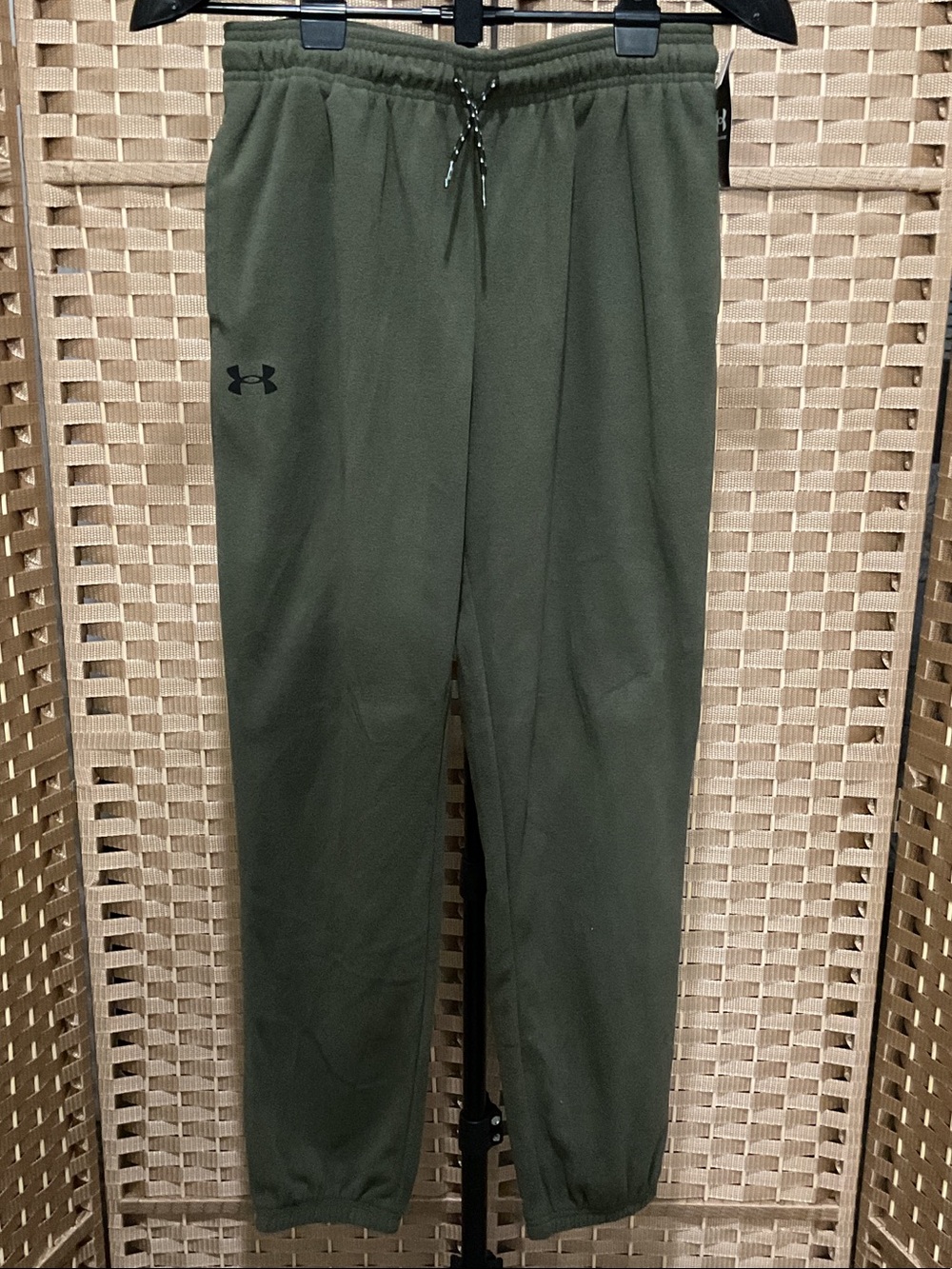 Under Armour Olive Green Joggers with Black Logo